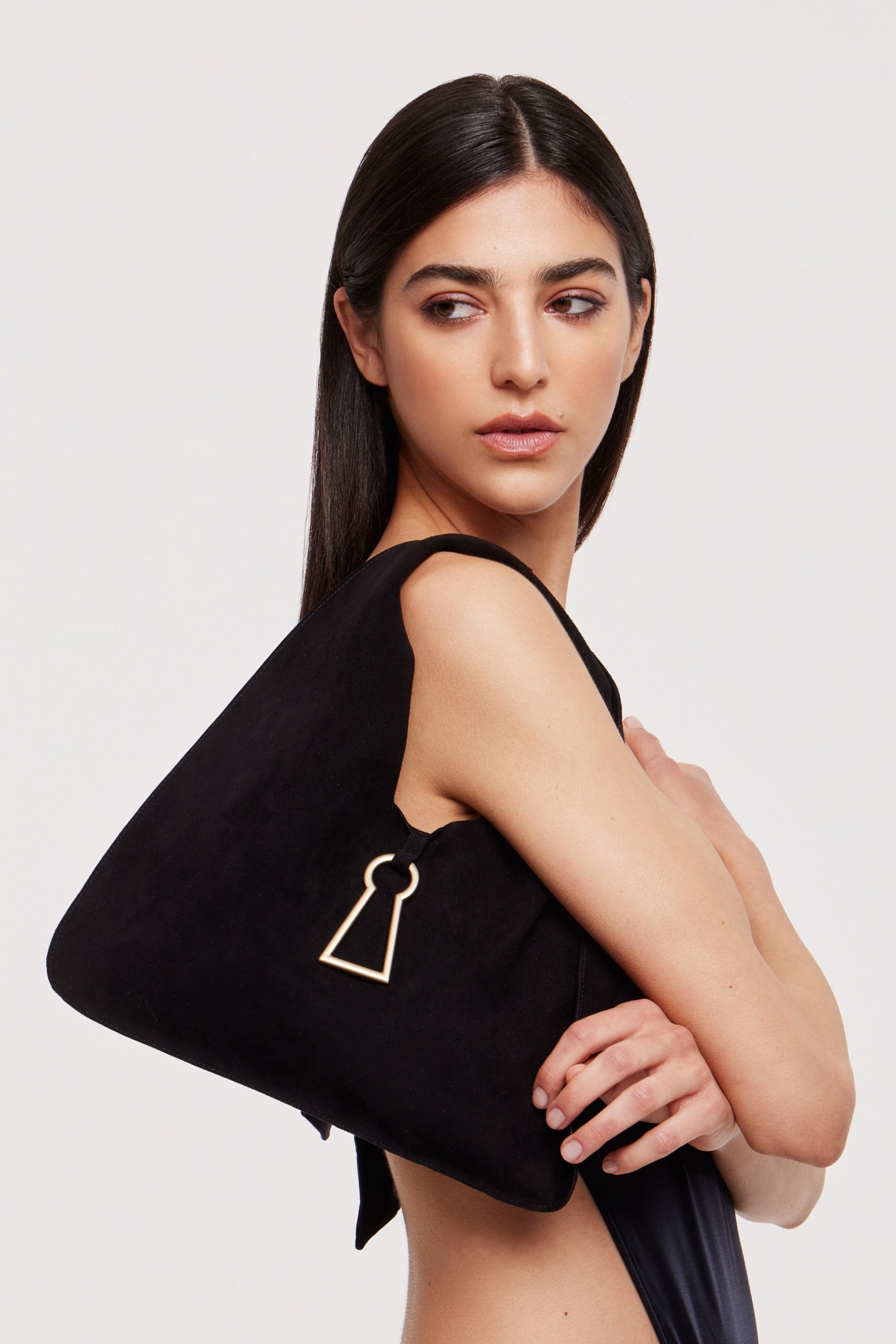 Bibi mini tote bag in black – Bianca Resortwear